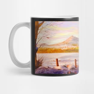 Colours of winter on Bennachie Mug